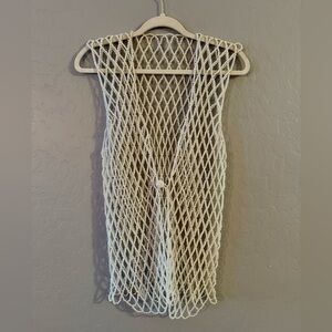 Vintage Pearl Strand 1980s Vest Statement Piece Boho Beautiful Classic